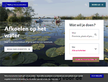 Tablet Screenshot of natuurmonumenten.nl